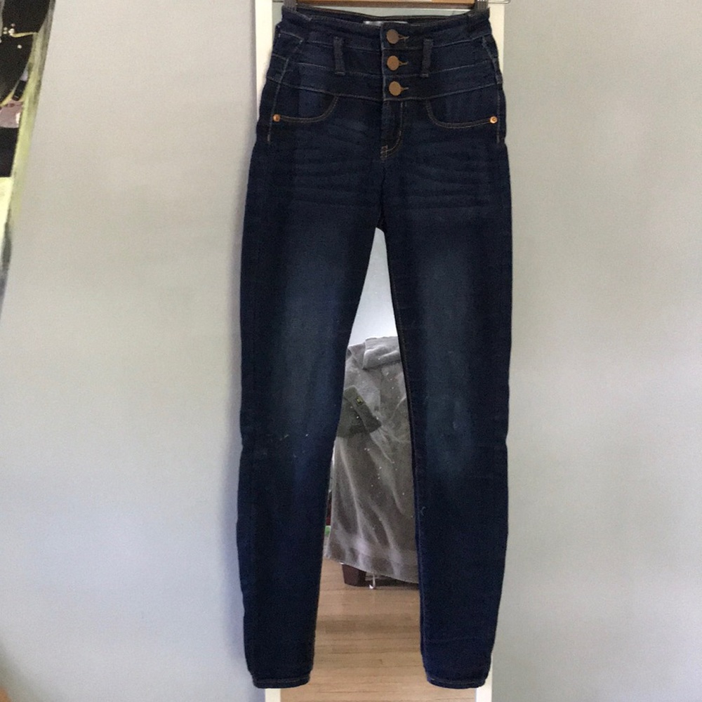 High Waisted Skinny Jeans